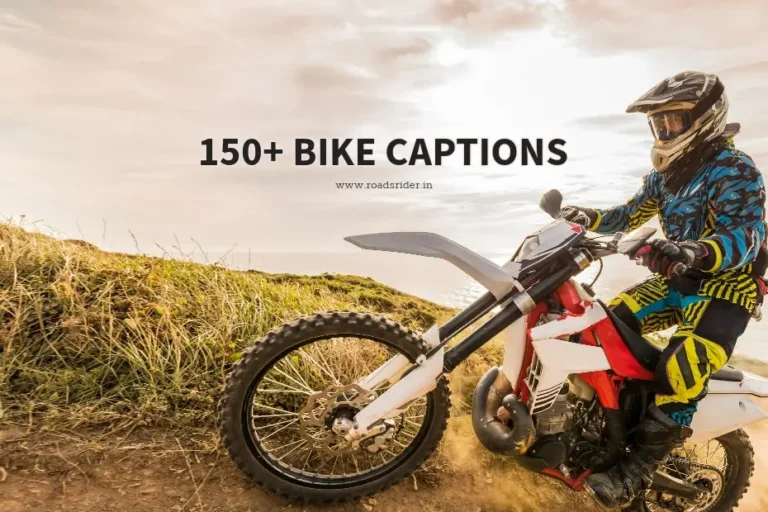 150+ Amazing Bike Captions for You